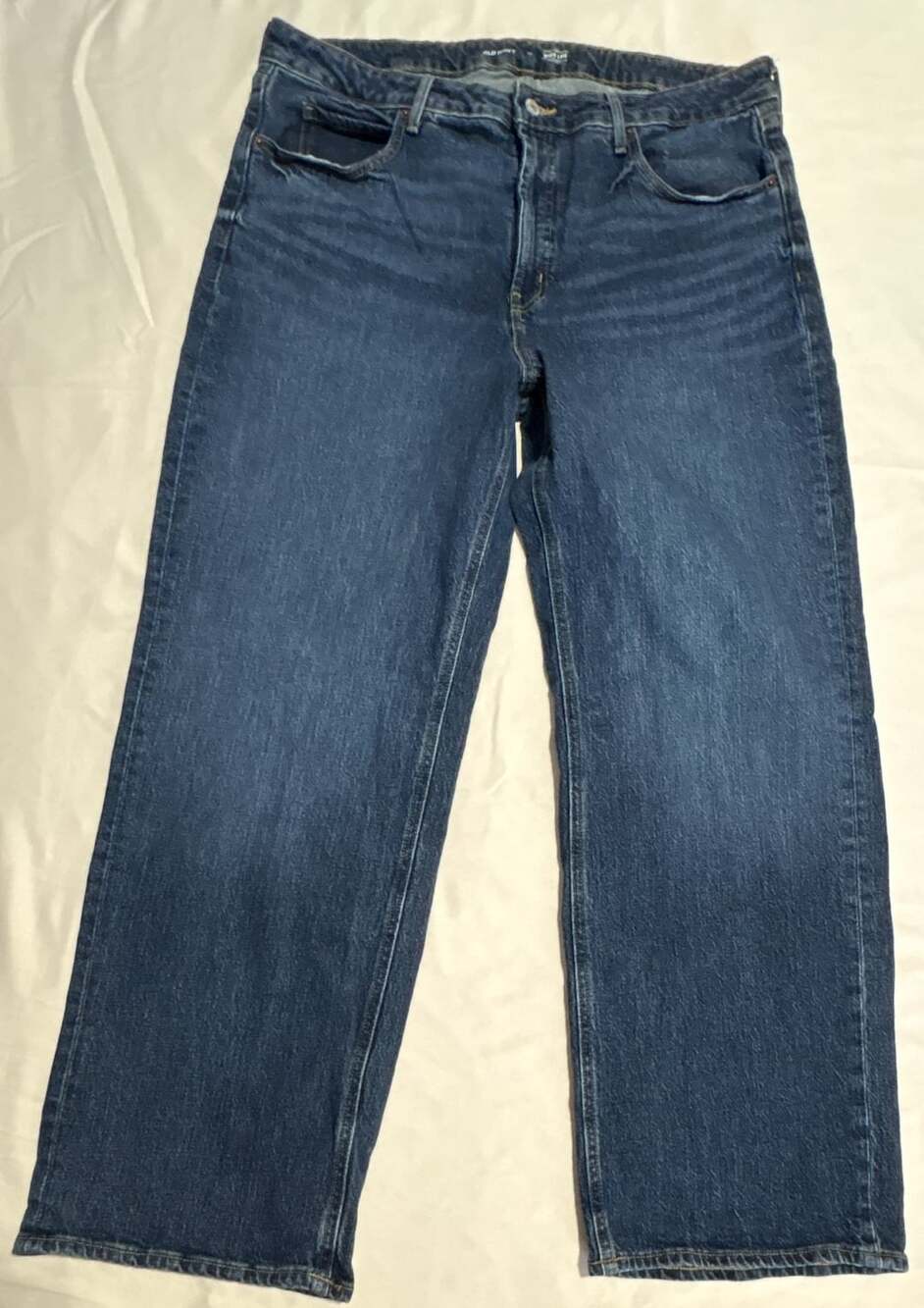 Old Navy Extra High-Rise Wide Leg Jeans Size 16 Blue Denim
